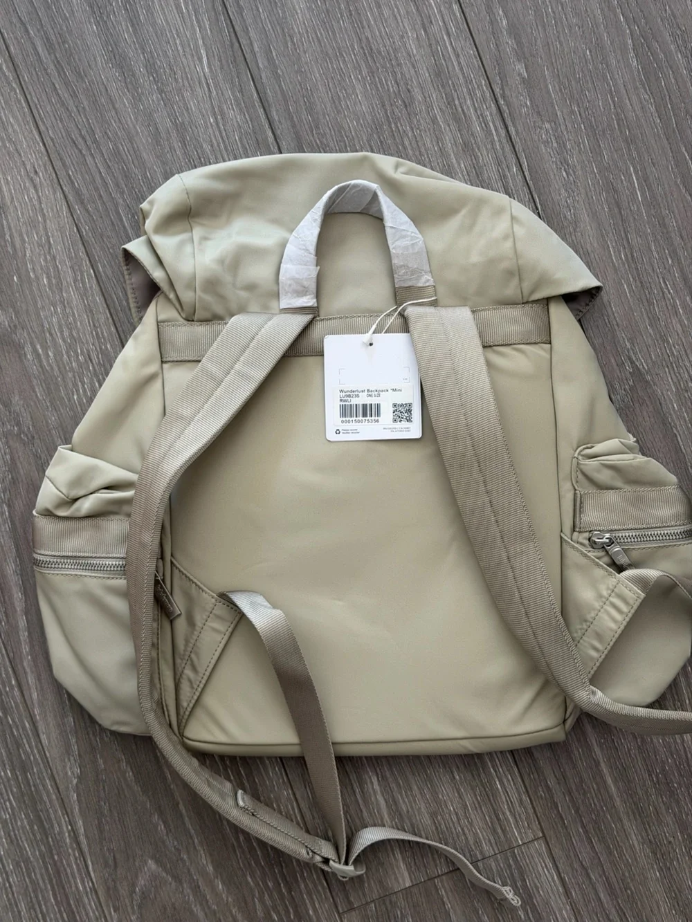 *NWT* Wunderlust Backpack Small 14L Raw Linen